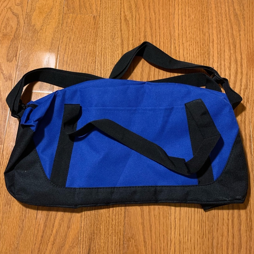 Port Authority Black & Royal Blue Bag